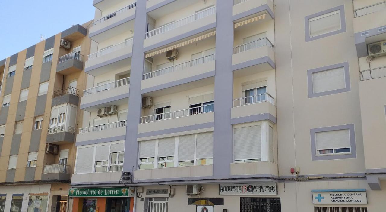 Apartamento Playa Almeria Bagian luar foto