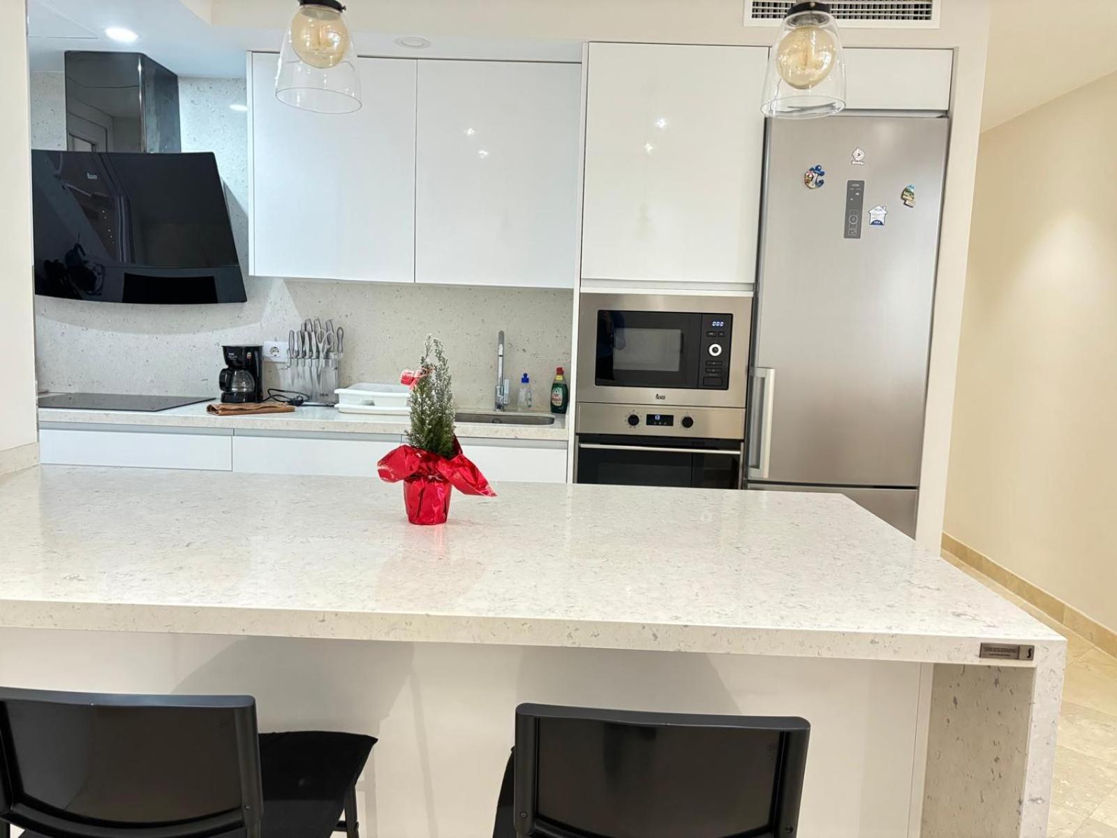 Apartamento Playa Almeria Bagian luar foto