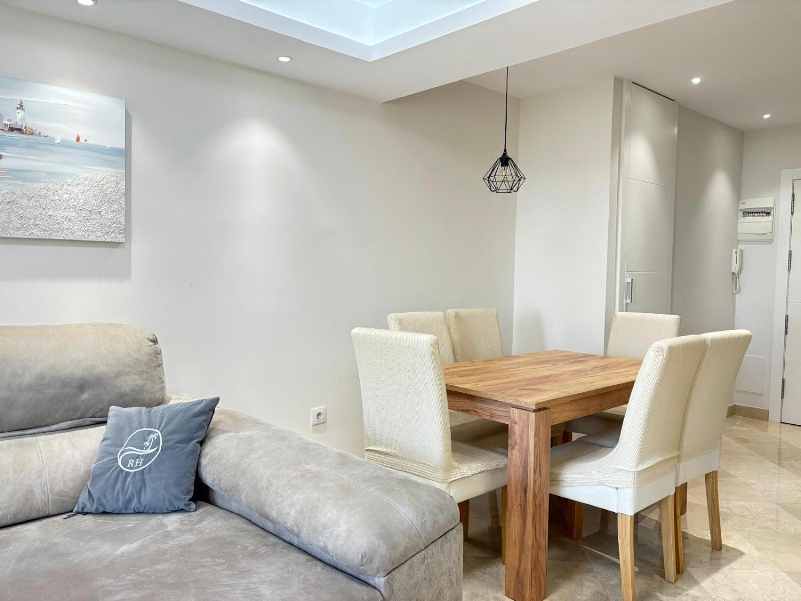 Apartamento Playa Almeria Bagian luar foto