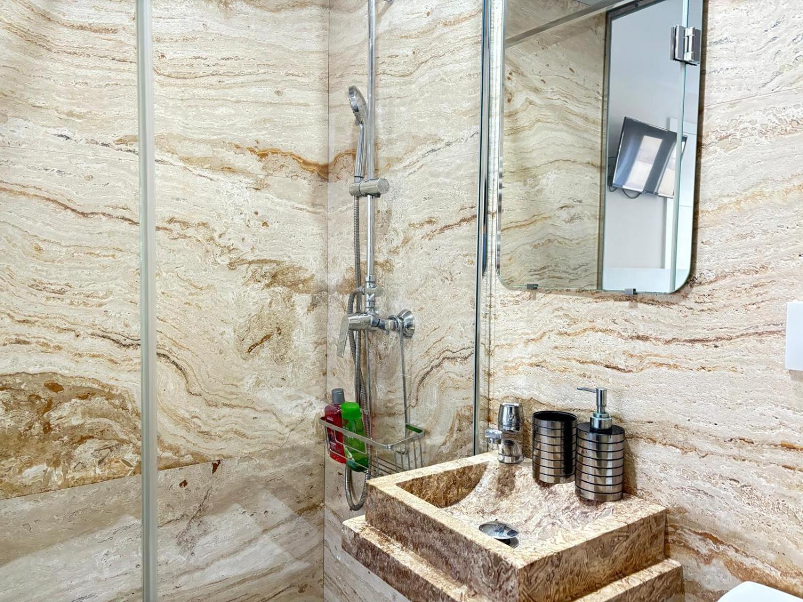 Apartamento Playa Almeria Bagian luar foto