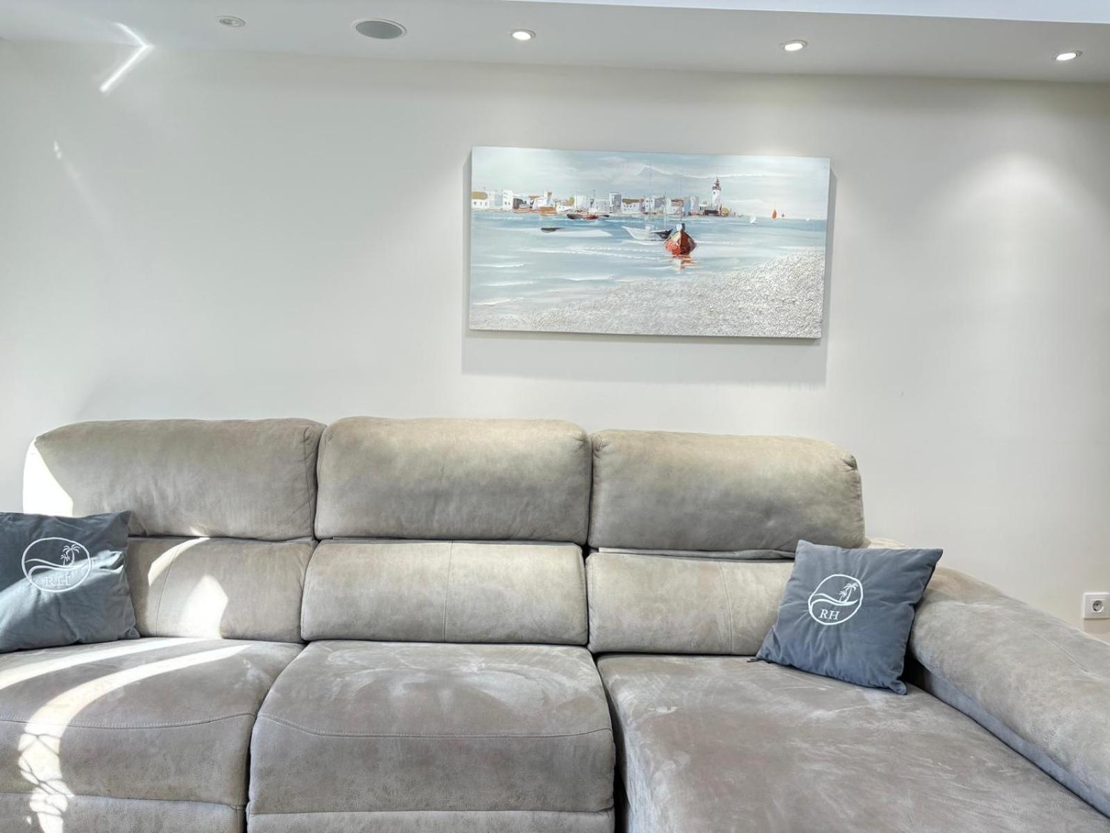 Apartamento Playa Almeria Bagian luar foto